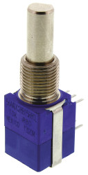 Potencjometr 10kΩ typ Obrotowy Bourns średnica wału 6,35 mm 0.5W długość wału 22.2mm Montaż panelowy, Przewlekany