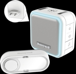 DC515SP2 Wireless gong for sockets with bell button, white