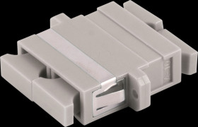 BS07-60064 FO coupler, SC / SC, duplex, beige