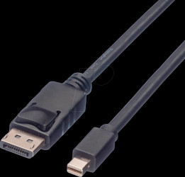04.11.37 Cable, DP mini connector to DP connector, 5 m