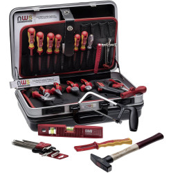 NWS 321K-24 Electrical Toolbox 24-Piece ABS Case DIN Insulated Tools