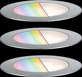 94752 Plug &amp; Shine Floor recessed ground light, 2 W, RGBW, IP67, ZigBe