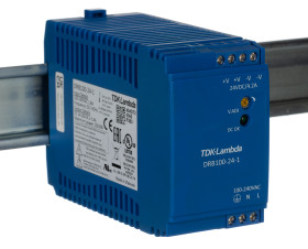 Zasilacz szyny DIN U wy 24V dc I wy 4.2A U we 85 → 264V ac TDK-Lambda 100W impulsowy
