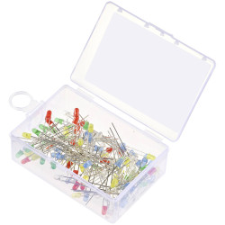 TRU COMPONENTS TC-11441748 LED Red Yell Blue Yel-Grn W.Wht 3mm 20mA 1.8, 2.4V