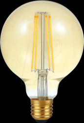 LX023881605 LED bulb E27, 5.5 W, 500 lm, 2000 K, filament, dimmable