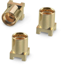 Złącze koncentryczne Montaż powierzchniowy Żeński 50Ω typ złącza Złącze MMCX 6GHz Lutowane