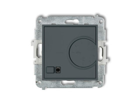 MINI Regulator temperatury z czujnikiem powietrznym grafitowy mat 28MRT-2 KARLIK