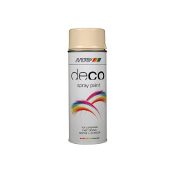 PlastiKote 01610 Deco Spray Paint High Gloss RAL 1015 Light Ivory 400ml