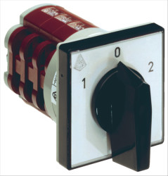 4G10-137-U Przełącznik wielopołożeniowy 0-1-2-3-4, montaż tablicowy, 3-biegunowy, 10A