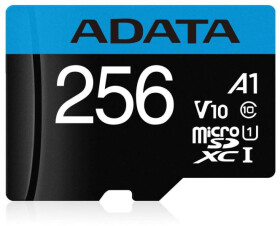 Adata karta microSD Premier 256GB UHS1/CL10/A1+adapter