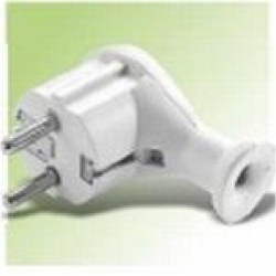 Wtyczka kątowa zu WT-50 Uni-Schuko biała PLASTROL