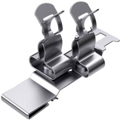 Hebotec 1025-034C Cable Clips White Durable for 3-12mm cables