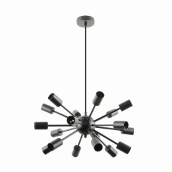 Lampa wisząca MANDI kolor czarny mat metal, 18xE27 IP20 A8181-18-MBK Zuma Line