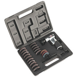 Sealey SA720 Air Mini Sander Kit 50mm 35pc