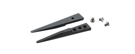 Końcówki do pincet dł. całkowita 40 mm ideal-tek Stop aluminium-cyrkon