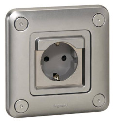Legrand Gniazdo elektryczne Soliroc chrom 077836 1 szt.