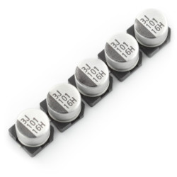 Kondensator elektrolityczny 100uF/16V SMD - 5szt.
