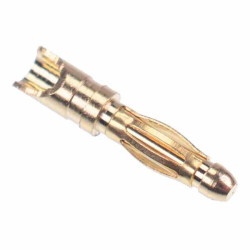 Male 2mm Gold Banana Test Plug 15A GC2011