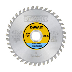 Tarcza do pił, śr. łopatki: 140mm, śr. wału: 20mm, l. zębów: 40