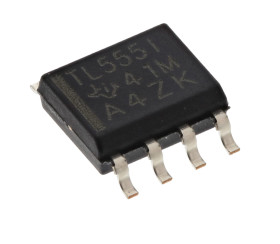 Obwód timera Montaż powierzchniowy 2MHz Texas Instruments SOIC 8 -pinowy