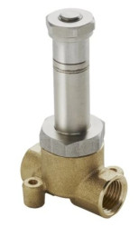 Zawór elektromagnetyczny 2-drogowy, NC, przyłącze G, 1/4cal, RS PRO