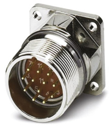 Złącze wielostykowe przemysłowe 12-pinowe M23, panelowe Wtyczka Phoenix Contact