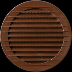 Kratka okrągła z siatką brąz 100 (AOzSb 100) /55 szt./