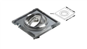 Oprawa Sufitowa Worta Clear Ruchoma