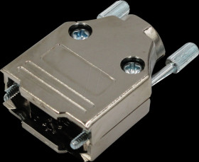 MHDTPK37-K D-Sub cap, 37-pin, straight, silver, size C