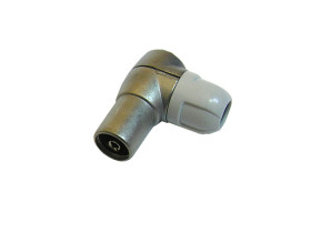 Gniazdo antenowe TV żeńskie kątowe IEC 4131 Televes