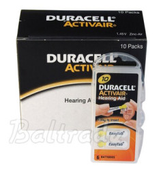 60 x bateria cynkowo-powietrzna Duracell ActivAir 10