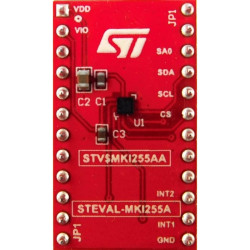 STEVAL-MKI255A MIS2DU12 adapter board for a standard DIL24 socket