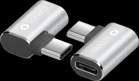 X-UA132 Adapter USB 4.0 C plug > C socket, silver