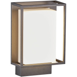 Nordlux 49041003 Nestor LED Outdoor Wall Light 8W Black Minimalist Design