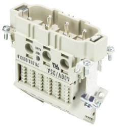 Adapter wielopolowy 70.010.0653.0 Wieland Electric Łączna ilość styków 6 10 szt.