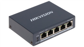 Switch Poe 4-Portowy 1Gbps (Niezarządzalny) Ds-3E0505p-E/M