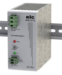 Zasilacz szyny DIN ALE I wy 10 A ELC 253V ac 70 °C 15V dc -10 °C Tryb przełączany 150 W
