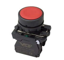 PRZYCISK PULPITOWY CZERWONY VCX XB5 AA45 1NO+1NC