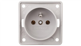 Integro Flow Gniazdo Z Uziemieniem Szare Mechanizm 961852506