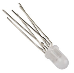 LED, THT, RGB, 6-Pin, 2 V