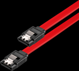 X-SATA010-050R Cable SATA 6-Gbps conn. &gt; conn. 50 cm red
