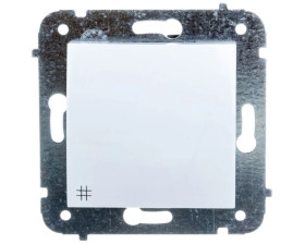 CARLA Łącznik krzyżowy biały 1715-10