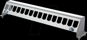 130927-1600-E 19 inch module rack, 16 port, MC module, SmartConnect patch pane