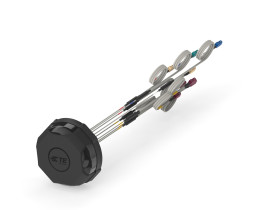 Wielokierunkowy Antena wielopasmowa Niski profil, zewnętrzna L000434-05 Sworzeń, FAKRA Kopułka Męskie, TE Connectivity