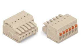 Złącze PCB 8 -pinowe raster 3.5mm Przewlekany Żeński Wago