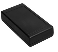 Z-34 Obudowa z tworzywa Z34 wymiary: 129x68x28mm - pełna - czarna - polistyren