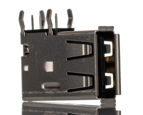 Złącze USB A Przewlekany Żeński 2.0 ,1-portowe