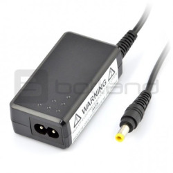 Zasilacz impulsowy 5V/3A - wtyk DC 5,5/2,1mm - czarny