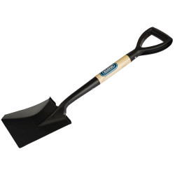 Draper 15073 Square Mouth Mini Shovel with Wood Shaft