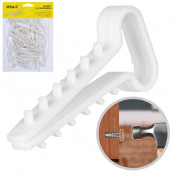 Uchwyt kablowy owalny wbijany USP-2 do kabli płaskich YDYp (3x1,5-3x2,5) 100szt.